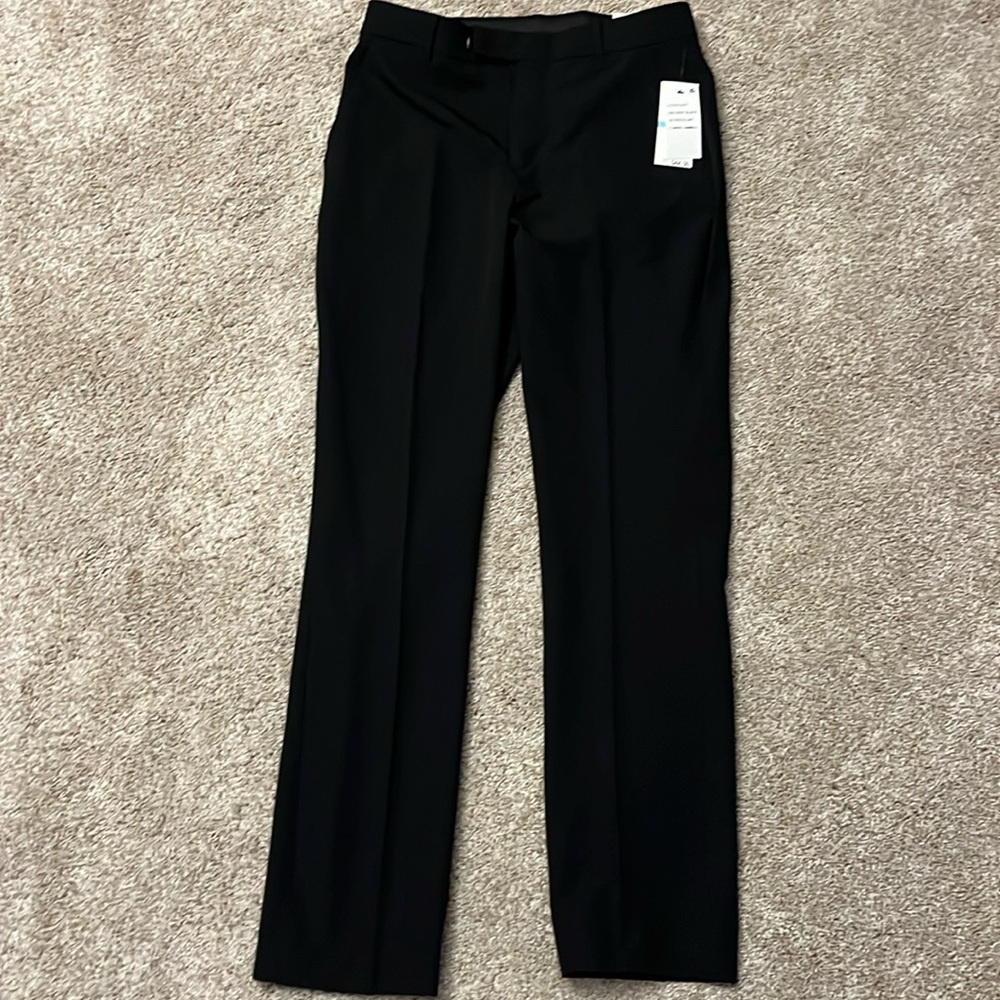 Boys Calvin Klein Black Dress Pants size 20 NWT